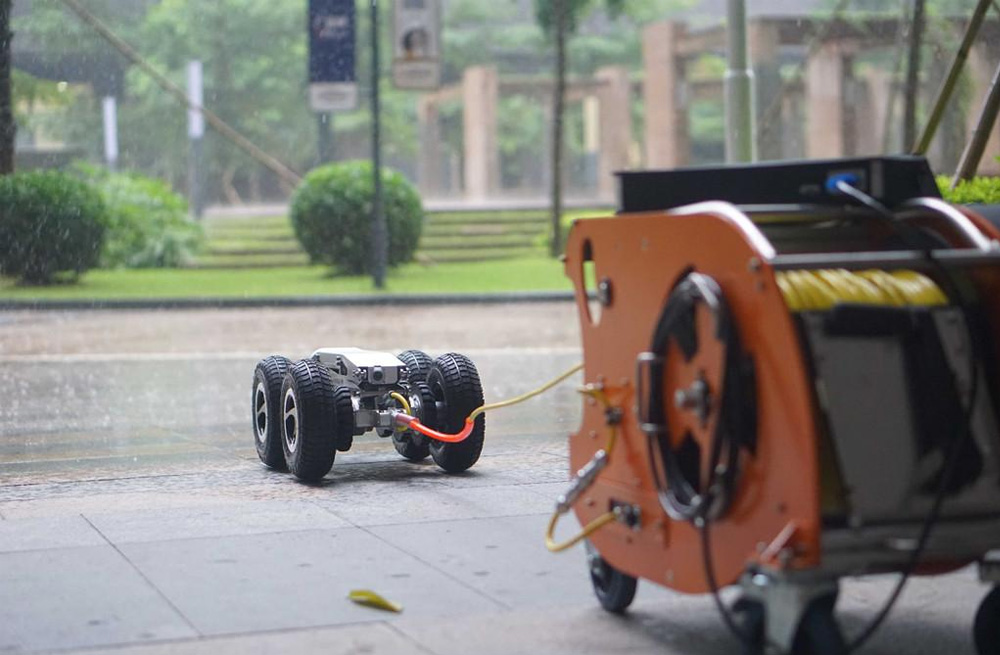 285泰山管道检测机器人