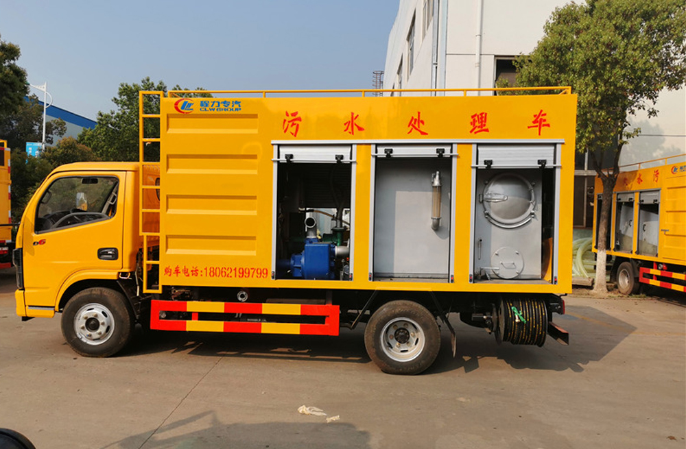 281泰山污水分离车